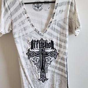 White Affliction tee